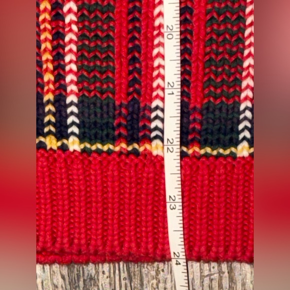 Vintage Northern Reflections Plaid Button Front Knit Sweater - Picture 8 of 8